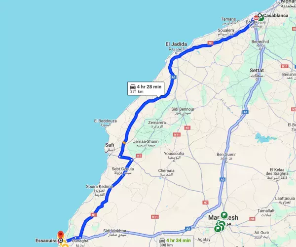 Taxi Essaouira medina Casablanca Taxi Essaouira medina Casablanca